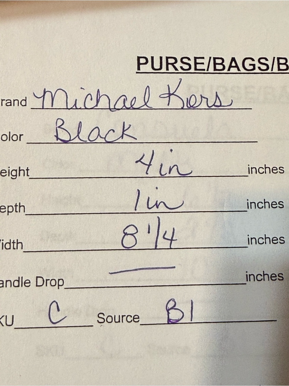 Michael Kors Black Zip Around Leather Wallet Gold Logo Continental Organizer - Picture 6 of 6